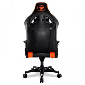 Scaun Gaming Cougar Armor Titan, PVC Piele, Negru/Portocaliu cu livrare în Chișinău și Moldova. Accesorii pentru jocuri la cele mai mici prețuri