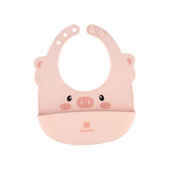 Silicone bib Kikka Boo Pink с доставкой по Кишиневу и всей Молдове. Малышам по лучшим ценам в Молдове