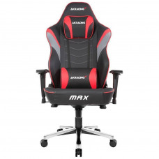 Scaun Gaming AKRacing MASTERS Max, PU piele, Roșu cu livrare în Chișinău și Moldova. Accesorii pentru jocuri la cele mai mici prețuri