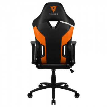 Scaun Gaming ThunderX3 TC3, PU Piele, Negru/Portocaliu cu livrare în Chișinău și Moldova. Accesorii pentru jocuri la cele mai mici prețuri