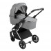 Stroller Kikka Boo 3 in 1 Angele, Chrome Grey