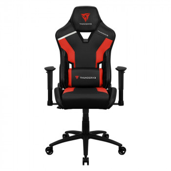 Scaun Gaming ThunderX3 TC3, PU Piele, Negru/Rosu cu livrare în Chișinău și Moldova. Accesorii pentru jocuri la cele mai mici prețuri