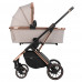 Stroller Kikka Boo 3 in 1 Angele, Chrome Beige