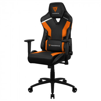 Scaun Gaming ThunderX3 TC3, PU Piele, Negru/Portocaliu cu livrare în Chișinău și Moldova. Accesorii pentru jocuri la cele mai mici prețuri