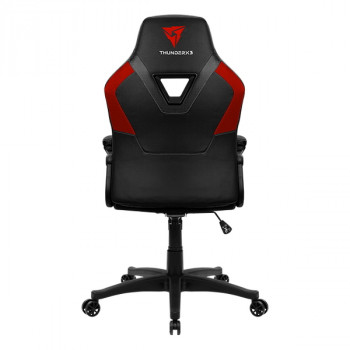 Scaun Gaming ThunderX3 DC1, PU Piele, Negru/Rosu cu livrare în Chișinău și Moldova. Accesorii pentru jocuri la cele mai mici prețuri