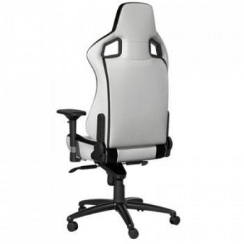 Gaming Chair Noble Epic NBL-PU-WHT-001 White, User max load up to 120kg / height 165-180cm с доставкой по Кишиневу и всей Молдове. Игровые аксессуары по лучшим ценам в Молдове