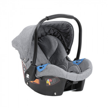 Stroller Kikka Boo 3 in 1 Vicenza Premium, Gray