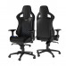 Scaun Gaming Noblechairs Epic, PU Piele, Negru/Albastru cu livrare în Chișinău și Moldova. Accesorii pentru jocuri la cele mai mici prețuri