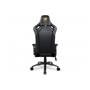 Scaun Gaming Cougar Explore S Royal, PVC Piele, Negru/Auriu