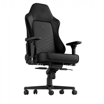 Gaming Chair Noble Hero NBL-HRO-PU-BLA Black/Black, User max load up to 150kg / height 165-190cm с доставкой по Кишиневу и всей Молдове. Игровые аксессуары по лучшим ценам в Молдове