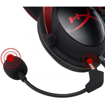 Игровая Гарнитура HyperX Cloud II, Проводной аналоговый, Чёрный/Красный с доставкой по Кишиневу и всей Молдове. Игровые аксессуары по лучшим ценам в Молдове