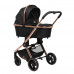 Stroller Kikka Boo 3 in 1 Vicenza Premium, Black