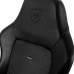 Gaming Chair Noble Hero NBL-HRO-PU-BLA Black/Black, User max load up to 150kg / height 165-190cm с доставкой по Кишиневу и всей Молдове. Игровые аксессуары по лучшим ценам в Молдове