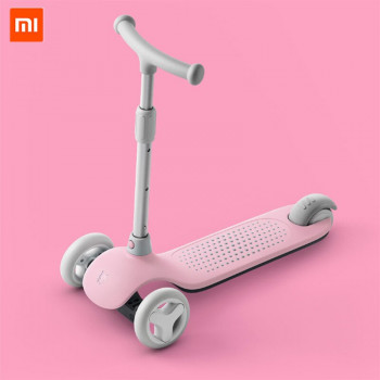 Детский 3-колесный самокат Xiaomi MiTU Children, Розовый с доставкой по Кишиневу и всей Молдове. Велосипеды и Самокаты по лучшим ценам в Молдове