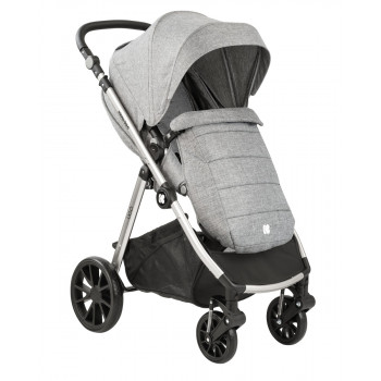 Stroller Kikka Boo 3 in 1 Ugo, Dark Gray Melange с доставкой по Кишиневу и всей Молдове. Малышам по лучшим ценам в Молдове