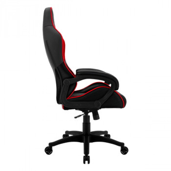 Scaun Gaming ThunderX3 BC1, PU Piele, Gri/Roșu cu livrare în Chișinău și Moldova. Accesorii pentru jocuri la cele mai mici prețuri