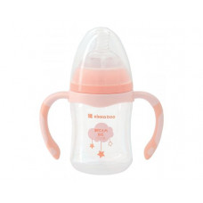 Anti-colic feeding bottle Kikka Boo 180ml Peach Cloud с доставкой по Кишиневу и всей Молдове. Малышам по лучшим ценам в Молдове