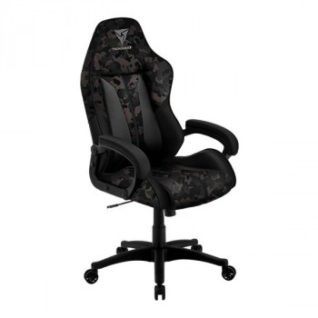 Gaming Chair ThunderX3 BC1 CAMO  Black/Grey, User max load up to 150kg / height 165-180cm cu livrare în Chișinău și Moldova. Accesorii pentru jocuri la cele mai mici prețuri