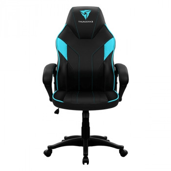 Gaming Chair ThunderX3 EC1  Black/Cyan, User max load up to 150kg / height 165-180cm с доставкой по Кишиневу и всей Молдове. Игровые аксессуары по лучшим ценам в Молдове