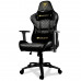 Scaun Gaming Cougar Armor One Royal, PVC Piele, Negru/Auriu