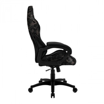 Gaming Chair ThunderX3 BC1 CAMO  Black/Grey, User max load up to 150kg / height 165-180cm cu livrare în Chișinău și Moldova. Accesorii pentru jocuri la cele mai mici prețuri