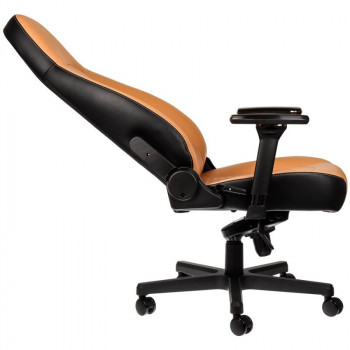 Scaun Gaming Noblechairs Icon, Piele naturală, Coniac/Negru cu livrare în Chișinău și Moldova. Accesorii pentru jocuri la cele mai mici prețuri