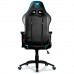 Scaun Gaming Cougar Armor One, PVC Piele, Negru/Albastru deschis