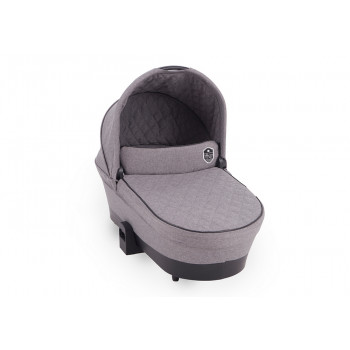 Stroller Kikka Boo 3 in 1 Vicenza Luxury, Grey silver frame