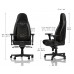 Scaun Gaming Noblechairs Icon, PU Piele, Negru/Auriu cu livrare în Chișinău și Moldova. Accesorii pentru jocuri la cele mai mici prețuri