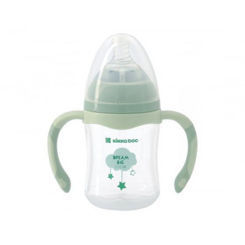 Anti-colic feeding bottle Kikka Boo 180ml Cloud Mint с доставкой по Кишиневу и всей Молдове. Малышам по лучшим ценам в Молдове