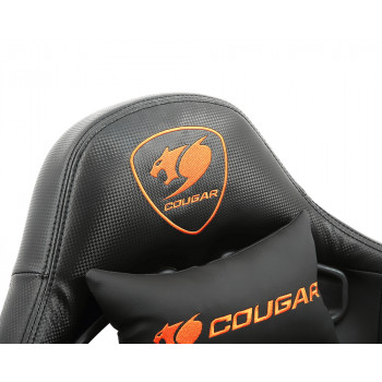 Scaun Gaming Cougar Explore, PVC Piele, Negru