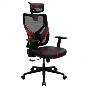 Gaming Chair ThunderX3 Yama1  Black/Red, User max load up to 150kg / height 165-180cm с доставкой по Кишиневу и всей Молдове. Игровые аксессуары по лучшим ценам в Молдове