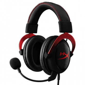 Игровая Гарнитура HyperX Cloud II, Проводной аналоговый, Чёрный/Красный с доставкой по Кишиневу и всей Молдове. Игровые аксессуары по лучшим ценам в Молдове