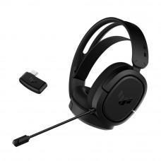 Wireless Gaming Headset Asus TUF Gaming H1, 40mm driver, 60 Ohm, 20-20kHz, Virtual 7.1, 295g, 2.4Ghz