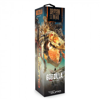 Игровой коврик для мыши QUMO Godzilla, Small, Разноцветный с доставкой по Кишиневу и всей Молдове. Игровые аксессуары по лучшим ценам в Молдове