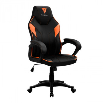 Scaun Gaming ThunderX3 EC1, PU Piele, Negru/Portocaliu cu livrare în Chișinău și Moldova. Accesorii pentru jocuri la cele mai mici prețuri