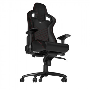 Gaming Chair Noble Epic NBL-PU-RED-002 Black/Red, User max load up to 120kg / height 165-180cm с доставкой по Кишиневу и всей Молдове. Игровые аксессуары по лучшим ценам в Молдове