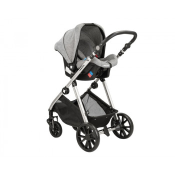 Stroller Kikka Boo 3 in 1 Ugo, Dark Gray Melange с доставкой по Кишиневу и всей Молдове. Малышам по лучшим ценам в Молдове